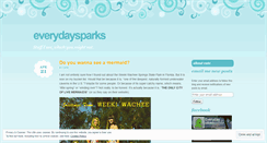 Desktop Screenshot of everydaysparks.com